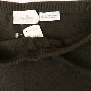NWT 100% cashmere Neiman Marcus skirt
